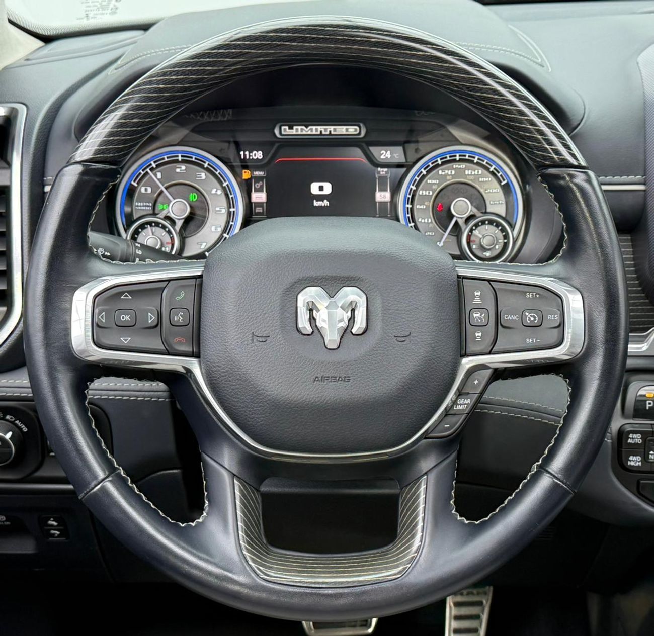 RAM 1500  2022 Dodge RAM 1500 Limited, 2027 Dodge Warranty + Service Pack, Full Dodge Service History, G