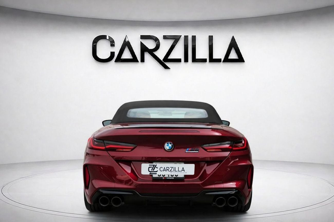 BMW M8 Competition 4.4L (617 HP) AED 7,246 P.M l 0% Down Payment l Competition Convertible l Carbon Core –