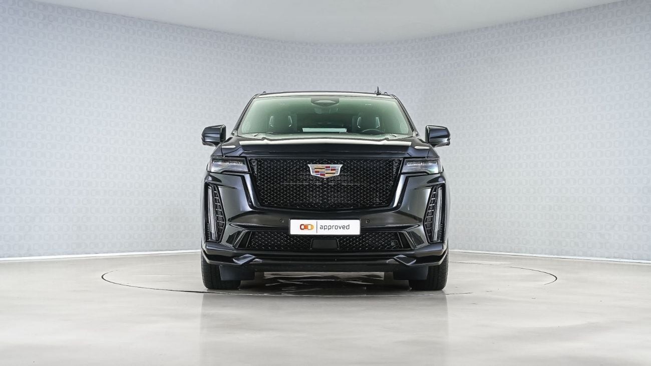 Cadillac Escalade Escalade-V 6.2L | AED 6,579 PM | Warranty April 2027 -Service April 2028 | GCC