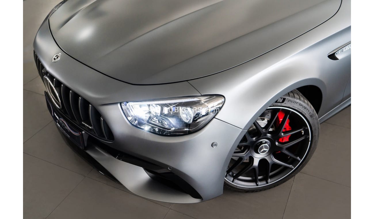 Mercedes-Benz E 63 AMG 4MATIC+ 2021 Mercedes E63S AMG 4 Matic+ / New Delivery Mileage / Mercedes Warranty and Gargash File 