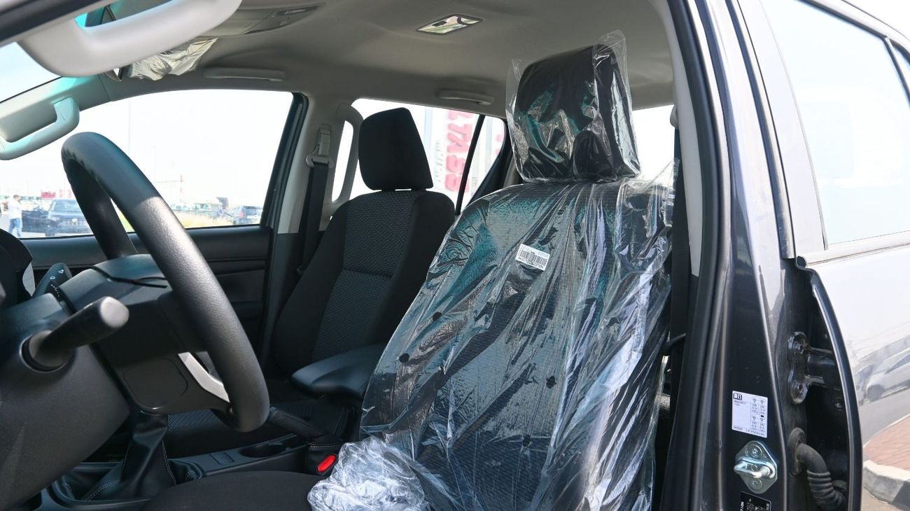 تويوتا هيلوكس Toyota Hilux 4x4  2024 2.4L Diesel Double Cab Transmission Manual Grey Outside Black inside
