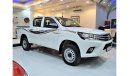 تويوتا هيلوكس EXCELLENT DEAL for our Toyota Hilux GL 2.7 VVT-i 4x4 2 Cabine 2019 Model!! in White Color! GCC Specs