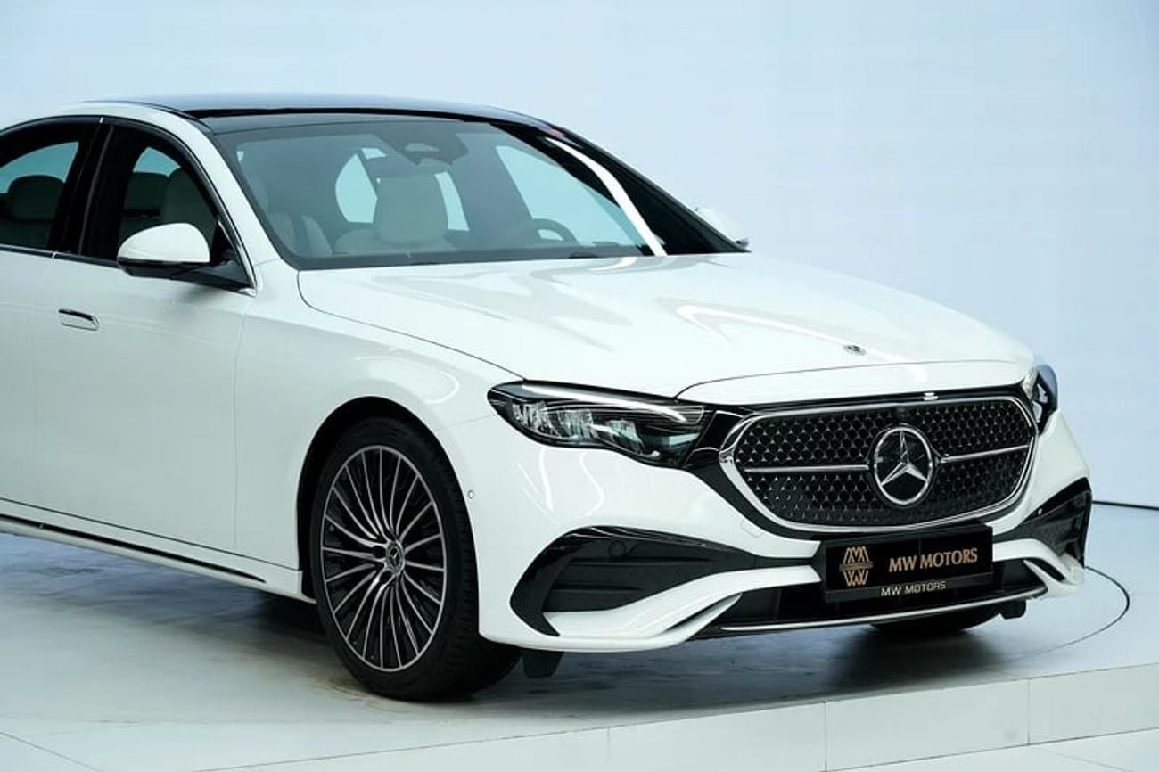 Mercedes-Benz E200 Best | E 200 | GCC 0km | Agency Warranty | AMG Sports Package