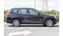 BMW X3 BMW X3 - 2014 - GCC - ZERO DOWN PAYMENT - 1560 AED/MONTHLY - WARRANTY AND SERVICE TIL 100000KM