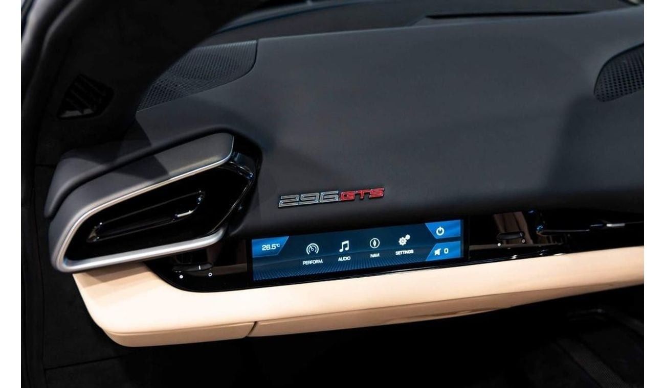 فيراري 296 GTS 3.0T V6 Spider F1 RIGHT HAND DRIVE