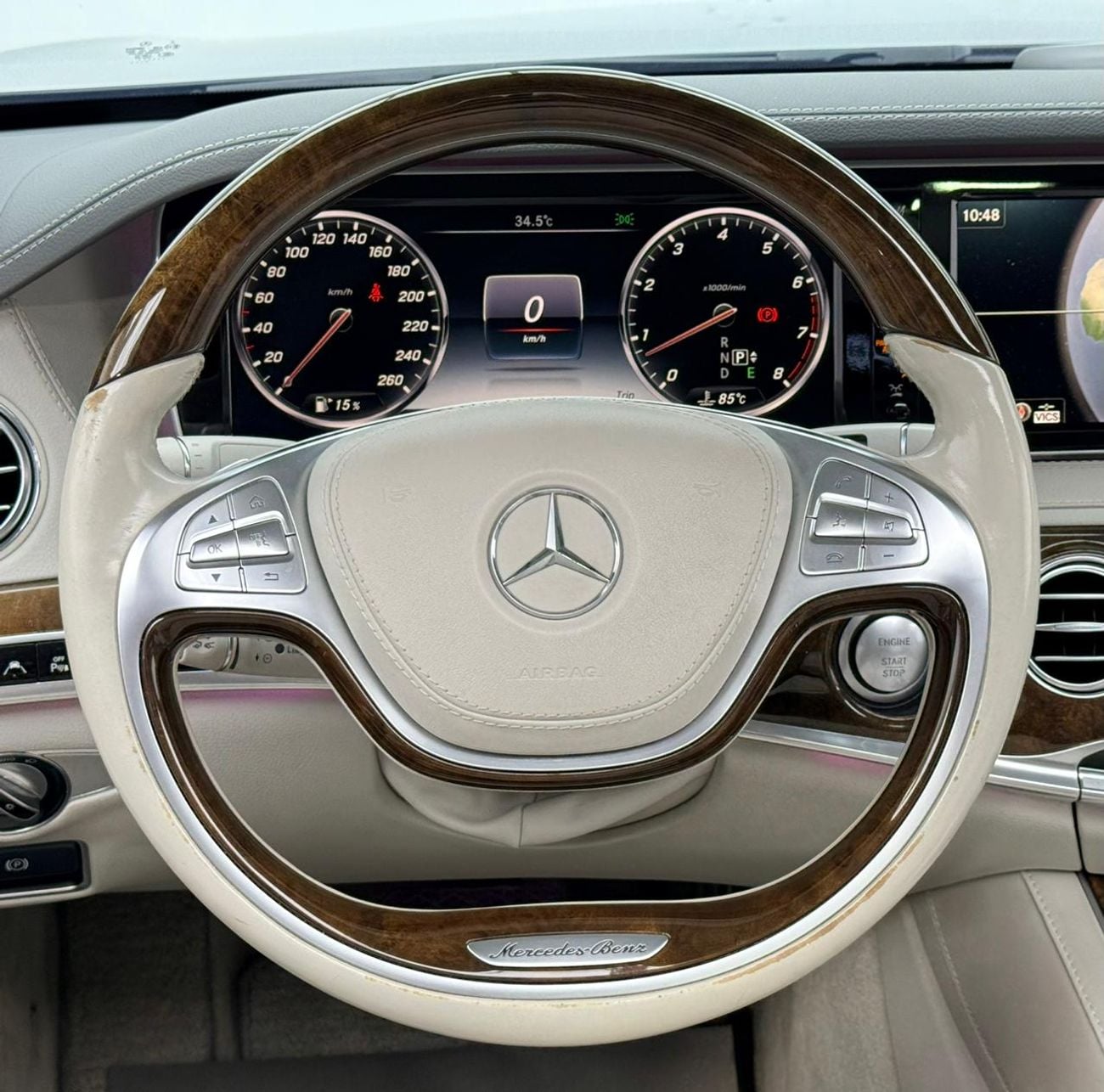 Mercedes Benz S550 STD 2015 Mercedes Benz S550, Full Service History, Fully Loaded, Excellent Condition, Japanese