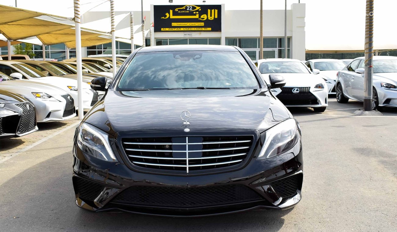 مرسيدس بنز S 63 AMG ضمان شامل مجاني لمدة سنة علي جميع السيارات