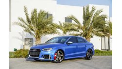 Audi RS3 | 3,310 P.M | Agency Warranty and Contract | 0% Downpayment | Full Option