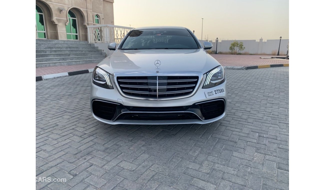 مرسيدس بنز S 550 وارد امريكا  كلين تايتل وبدون حوادث والشكل محدث الى 2020