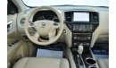 Nissan Pathfinder 3.5L SV 4WD V6 2015 GCC DEALER WARRANTY