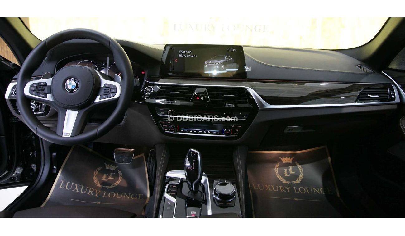 BMW 550i M AERODYNAMICS PACKAGE -GCC, UNDER WARRANTY AND CONTRACT SERVICE