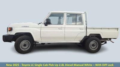 Toyota Land Cruiser Pick Up ECT0028 - Toyota LC79 DCab - 2.8L Diesel Manual White (Diff lock)