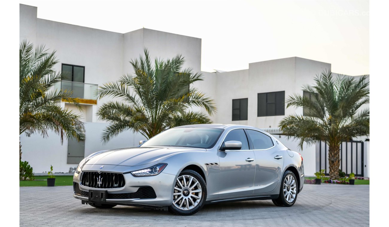 مازيراتي جيبلي Maserati Ghibli - 2014 - 3 Years Warranty! - AED 2,428 P.M. AT 0% DOWNPAYMENT