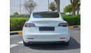 Tesla Model 3 TESLA MODEL 3 LONG RANGE AWD 2020 GCC LOW MILEAGE SINGLE OWNER WITH AGENCY WARRANTY TILL 2028 IN MIN