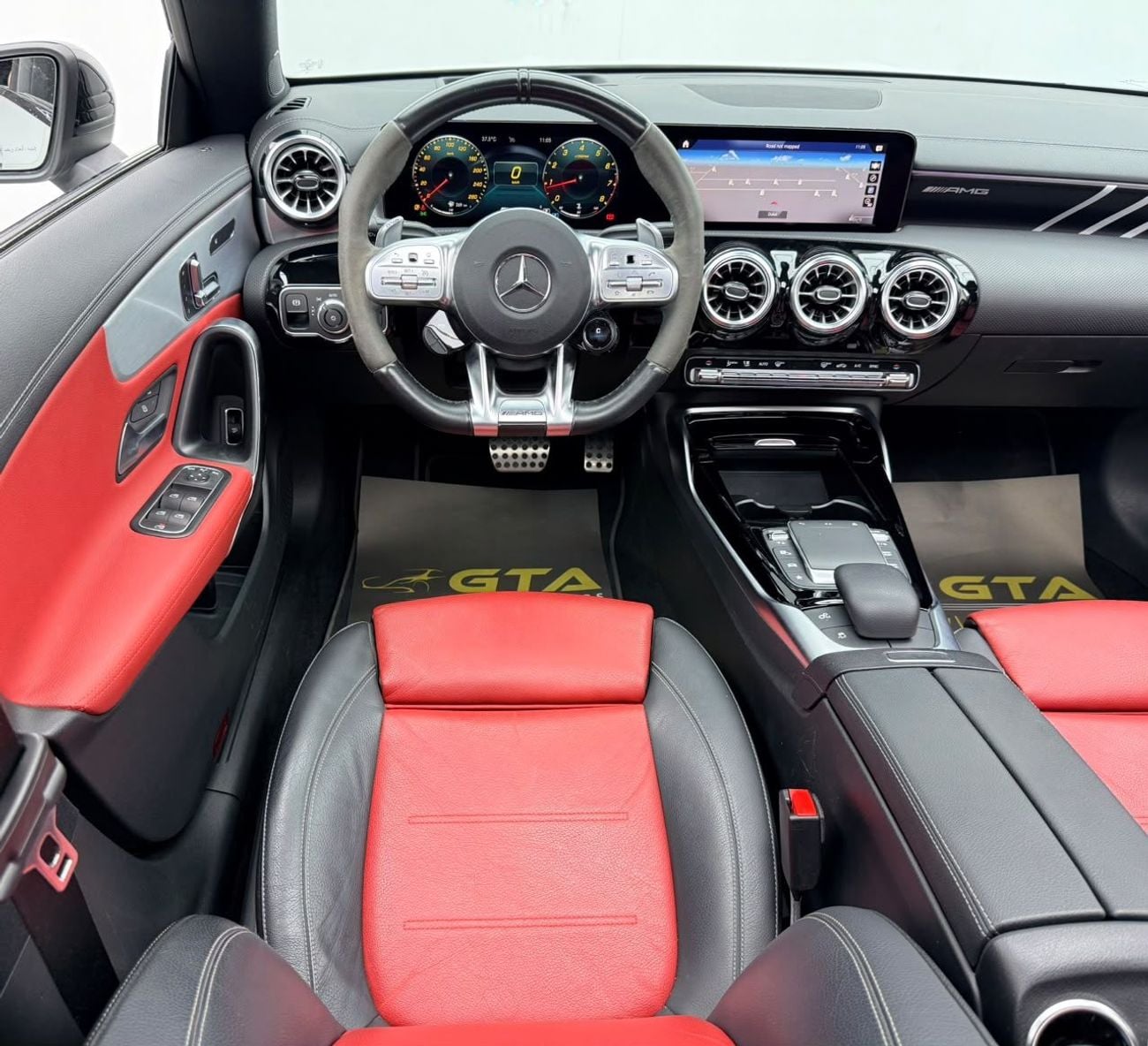 Mercedes Benz CLA35 AMG STANDARD 2022 Mercedes Benz CLA35 AMG, 2026 MB Warranty, Full MB Service History, Fully Loaded, GCC