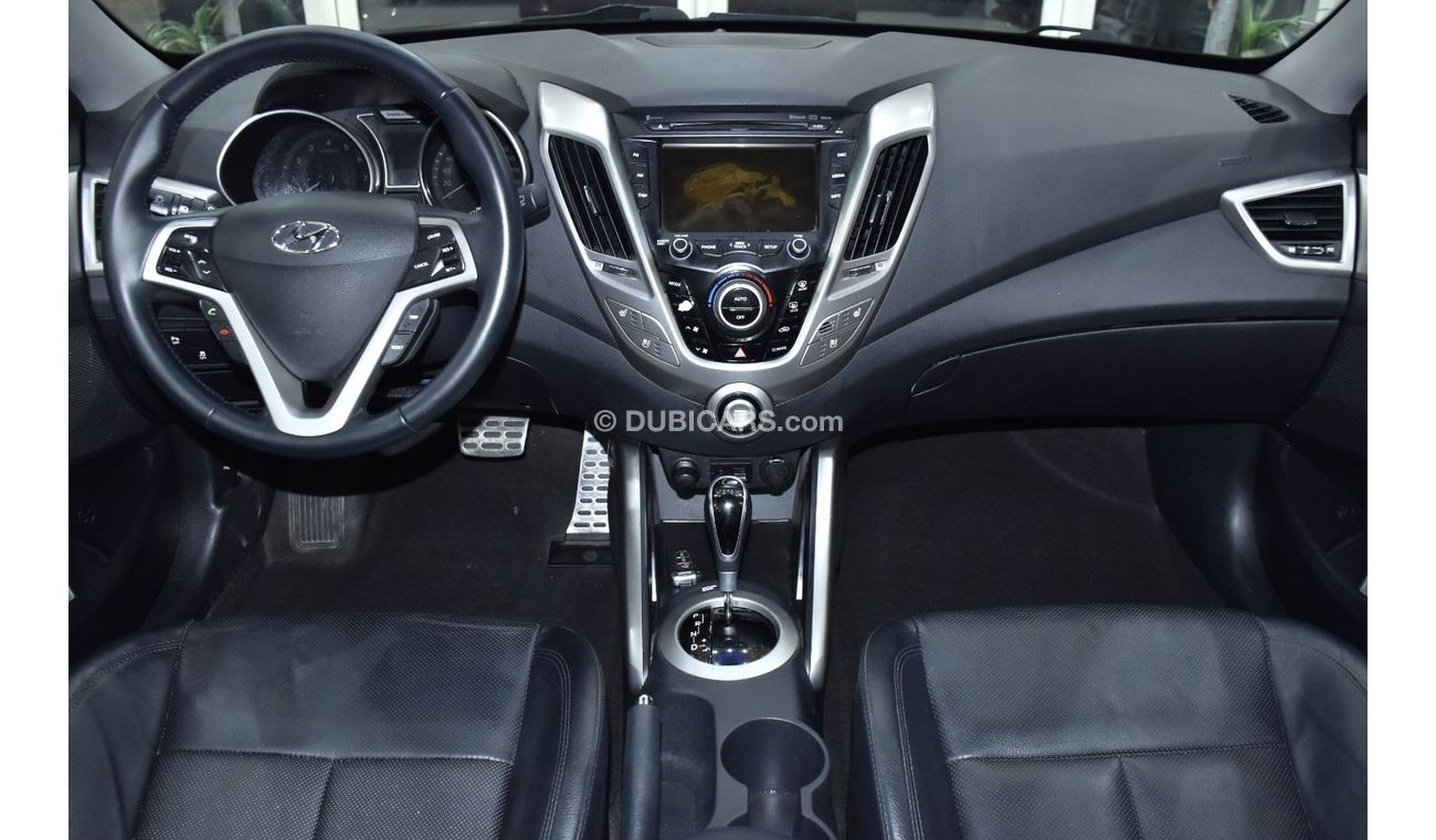 Hyundai Veloster EXCELLENT DEAL for our Hyundai Veloster ( 2015 Model ) in Red Color GCC Specs