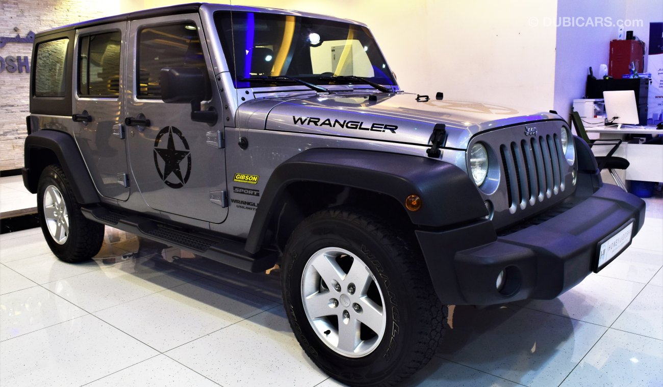 Jeep Wrangler Sport unlimited