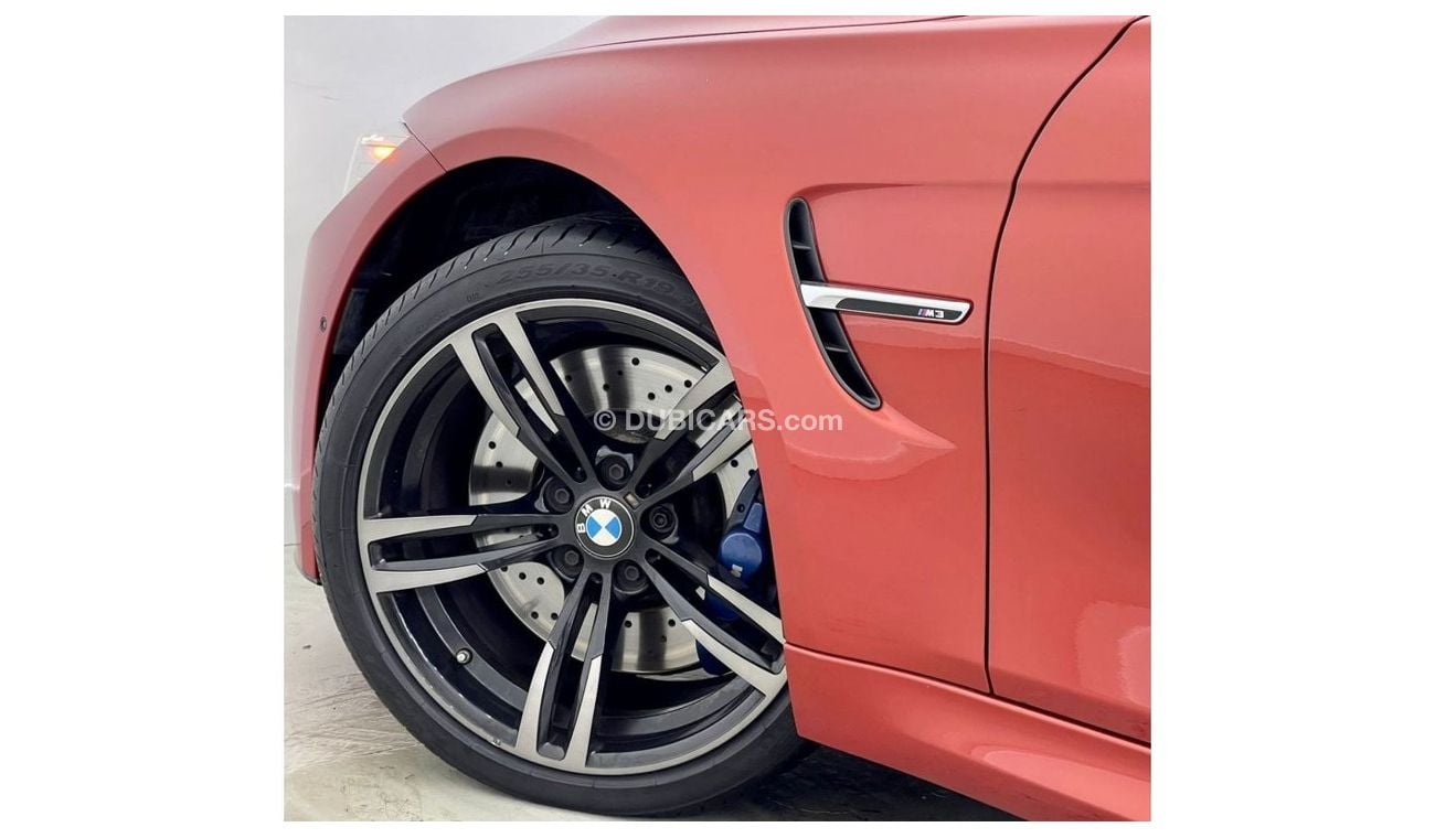 بي أم دبليو M3 2017 BMW M3, Full BMW Service History, Warranty, GCC