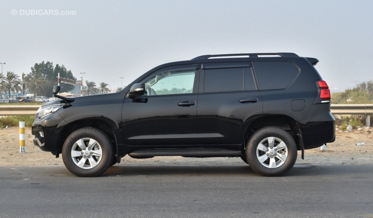 تويوتا برادو 2023 Toyota Land Cruiser Prado TX - Black - With Sunroof - 7 Seater - DIESEL - RHD