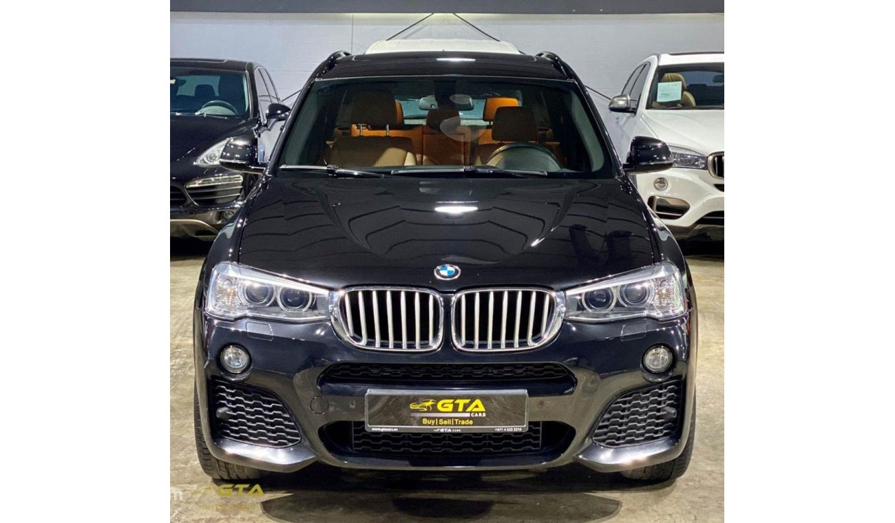 بي أم دبليو X3 2016 BMW X3 xDrive28i M Sport, March 2021 BMW Warranty + Service Contract, Excellent Condition, GCC