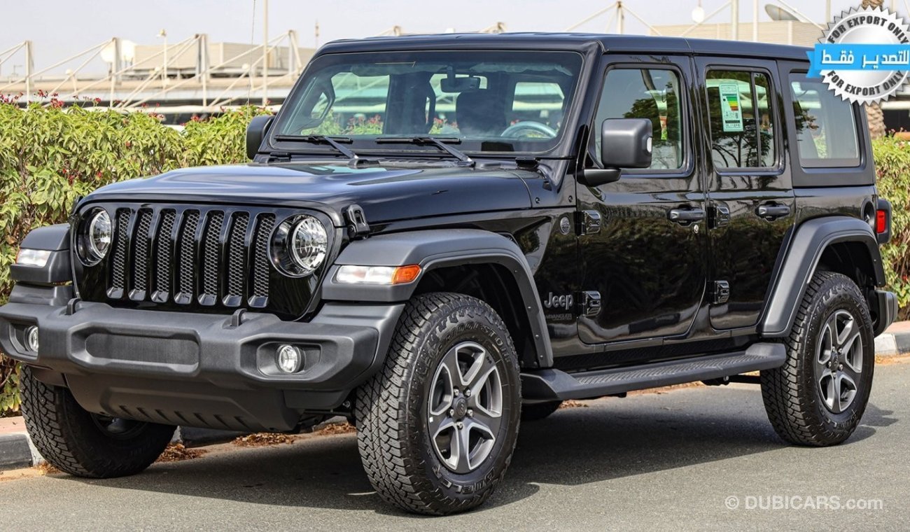 Jeep Wrangler UNLIMITED SPORT PLUS , V6 , GCC , 2022 , 0Km (ONLY FOR EXPORT)