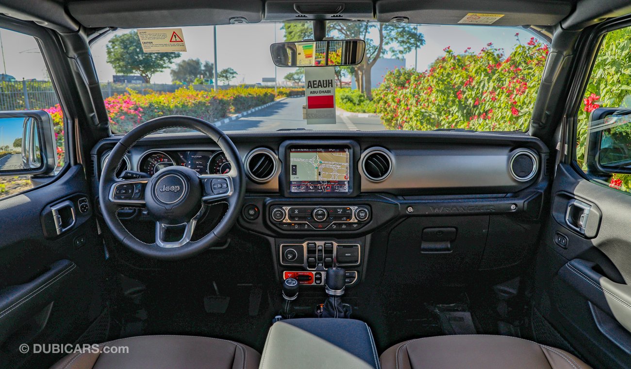 Jeep Wrangler RUBICON 2021 V6 3.6L W/ 3 Yrs or 60K km Warranty @ Trading Enterprises