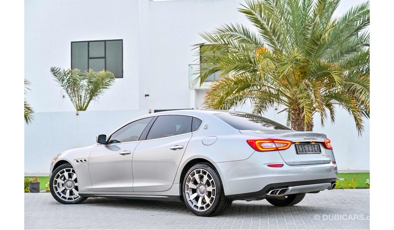 Maserati Quattroporte GTS V8 | AED 1,939 Per Month | 0% DP |  Exceptional Condition | Low Kms