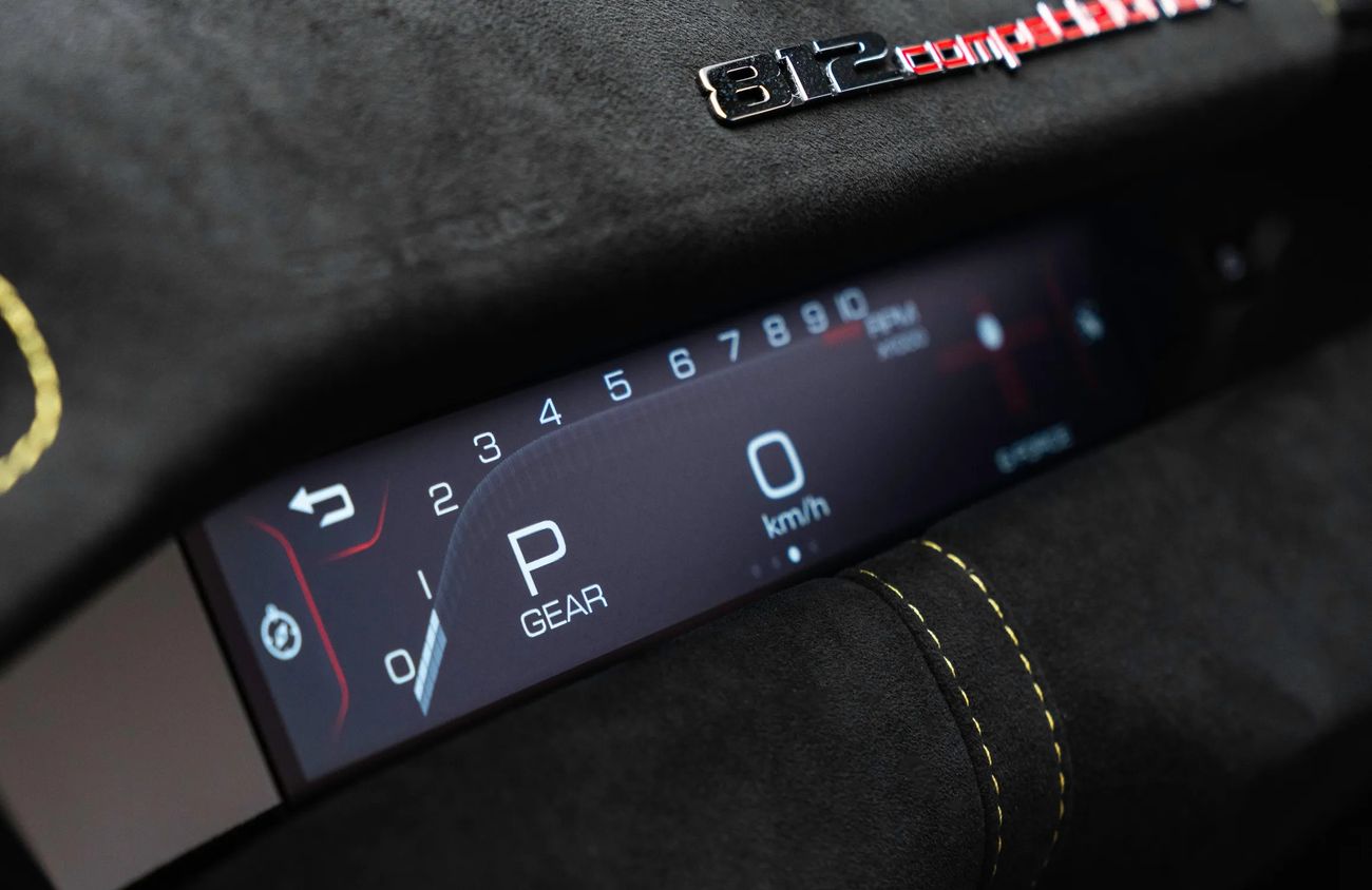 Ferrari 812 Competizione 6.5L V12 Naturally Aspirated Engine