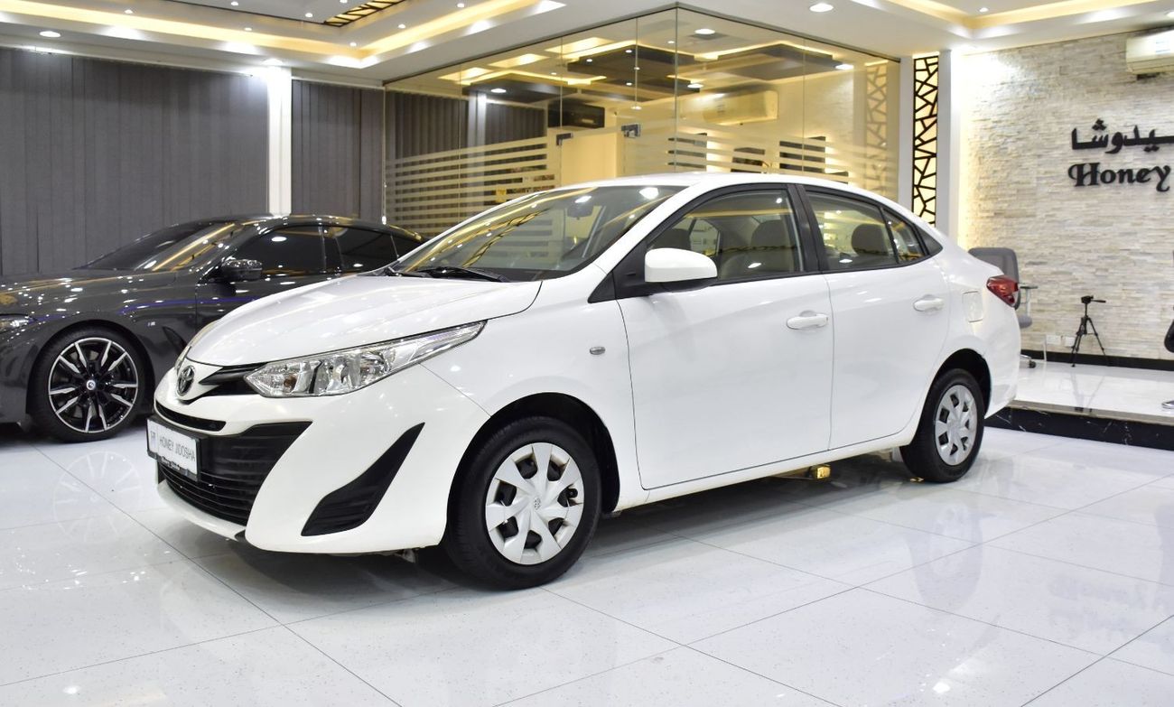 تويوتا يارس EXCELLENT DEAL for our Toyota Yaris E 1.5L ( 2019 Model ) in White Color GCC Specs