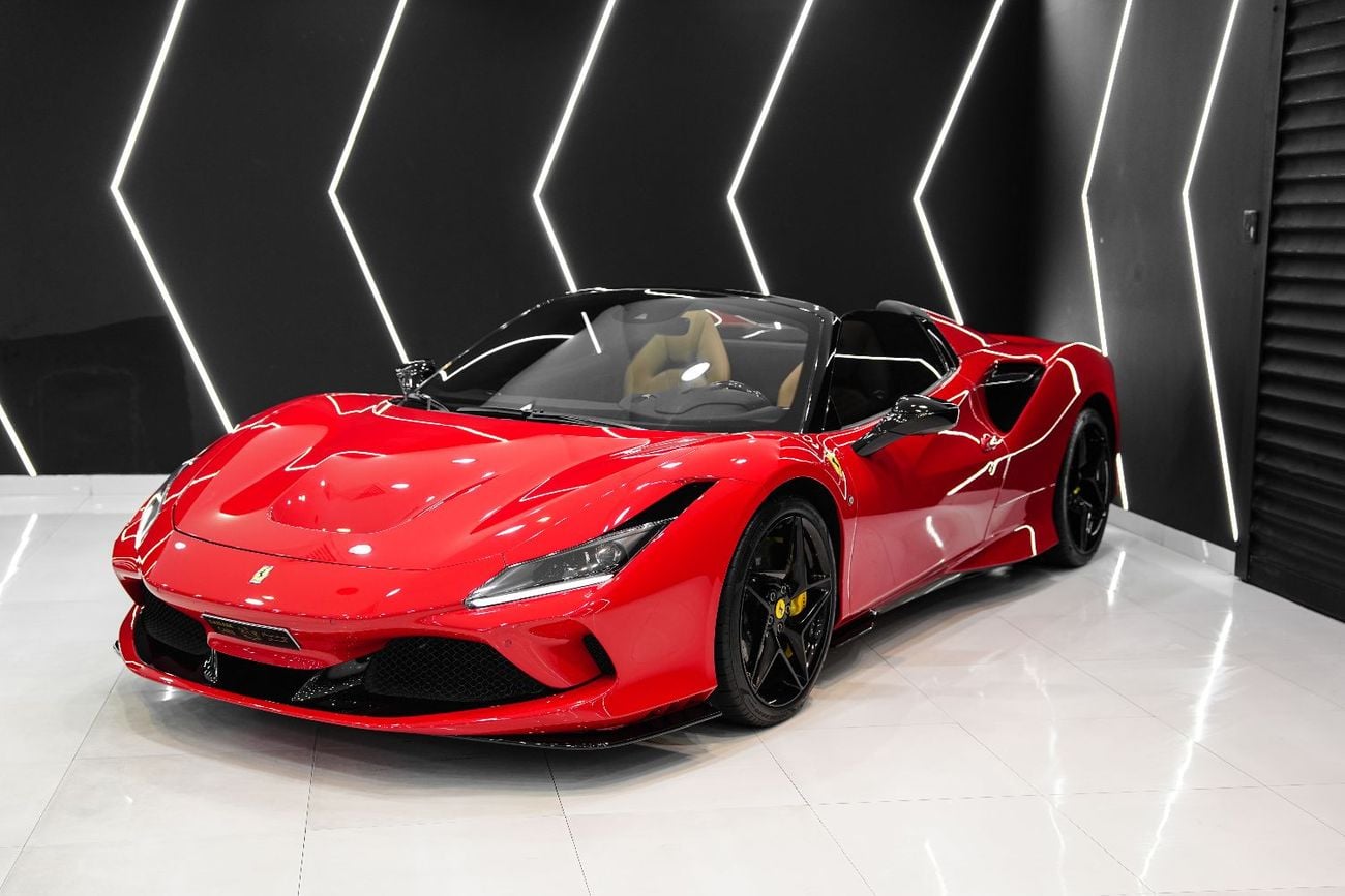 Ferrari F8 Spider 3.9T V8 Passenger Display, Service Package Till 2028, GCC Spec!!