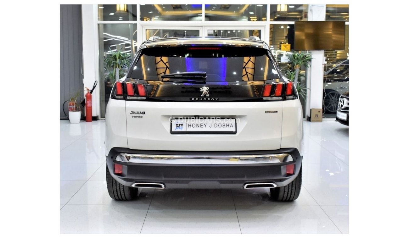 Peugeot 3008 EXCELLENT DEAL for our Peugeot 3008 Turbo GT-Line 1.6L ( 2018 Model ) in White Color GCC Specs