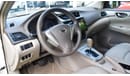 Nissan Sentra GCC, 2016 model, without accidents, white color, beige leather interior, Android screen, rear camera