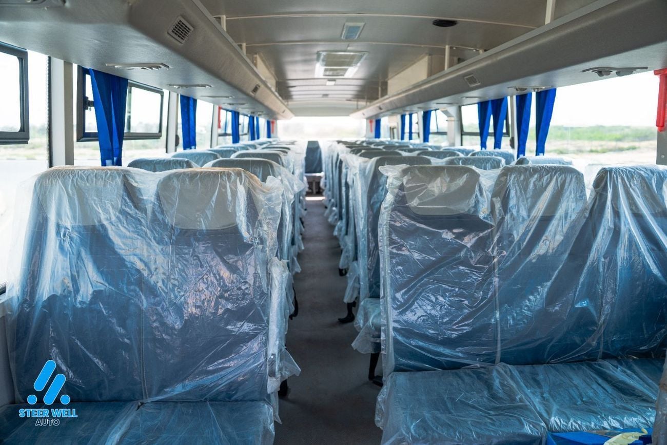 Ashok Leyland Falcon 63+1 Seater Bus 2025  | GCC Specs | 5 Speed-MT | ABS | Heavy Duty Passenger Bus