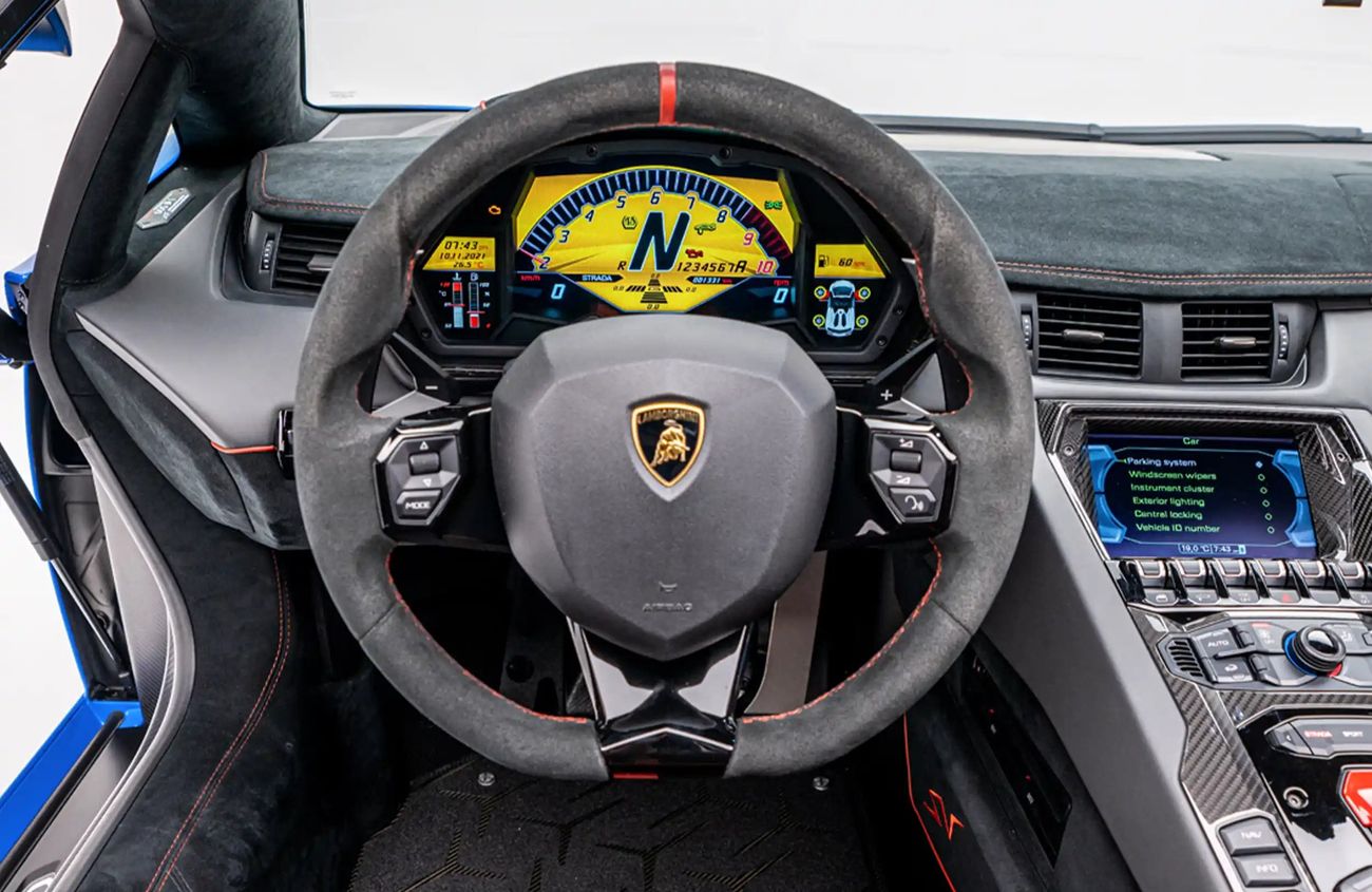 Lamborghini Aventador 6.5L V12 Naturally Aspirated Engine