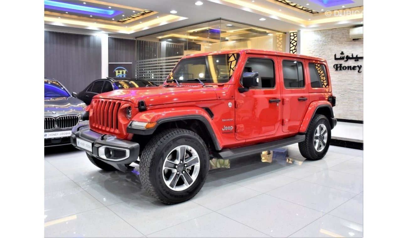 Jeep Wrangler EXCELLENT DEAL for our Jeep Wrangler Unlimited SAHARA ( TRAIL RATED 4x4 ) / 2018 Model / Red Color G