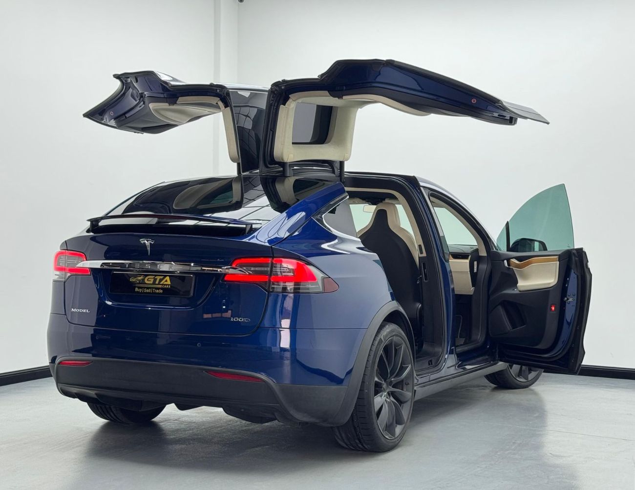 Tesla Model X 2018 Tesla Model X 100D, 2026 Battery Warranty Drive Unit Warranty, Tesla Service History, GCC