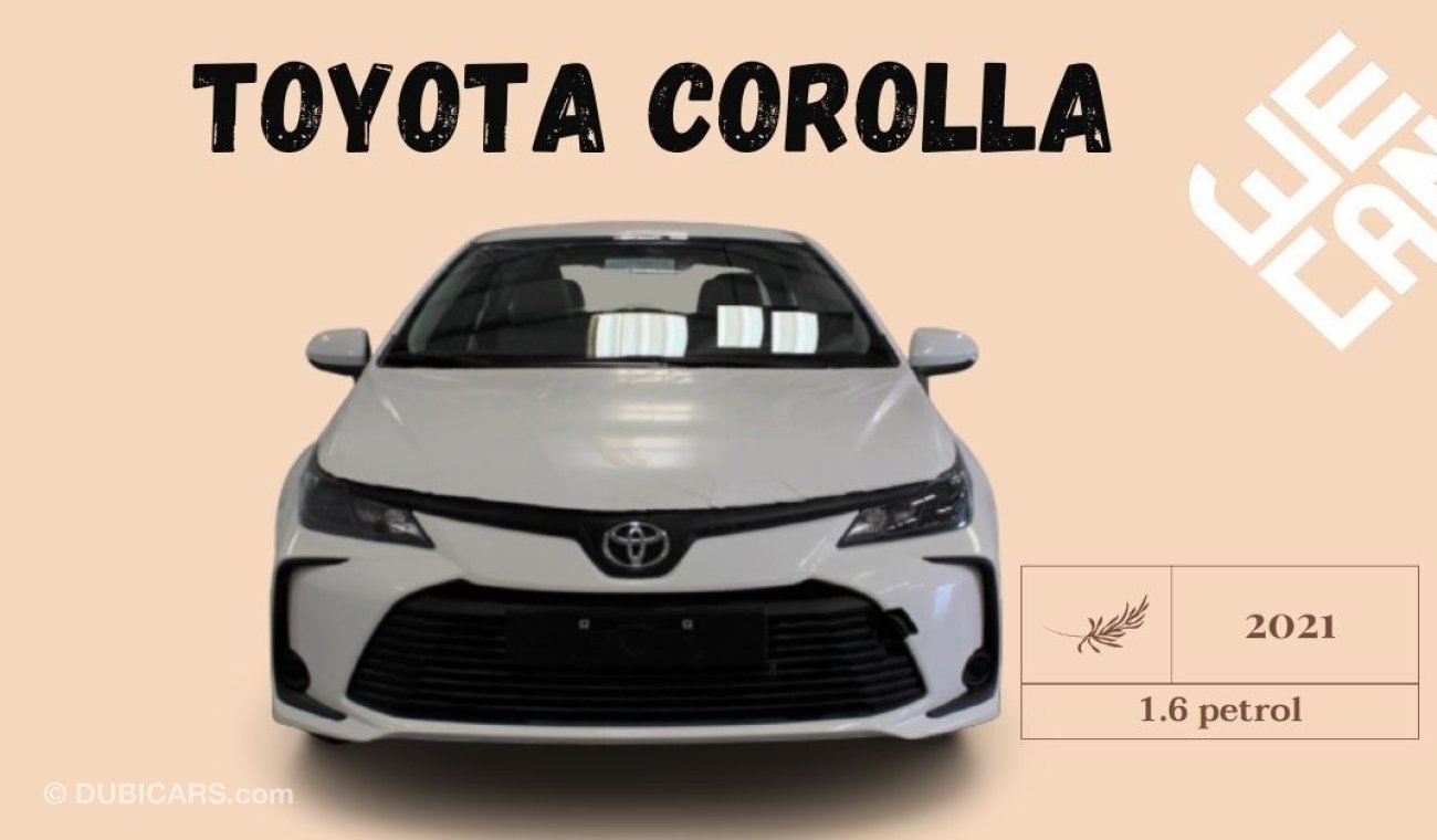 Toyota Corolla TOYOTA COROLLA 1.6 XLI-E 2021