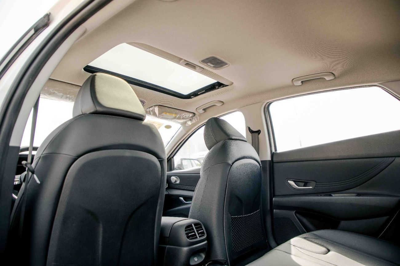 هيونداي إلانترا 2025 Hyundai Elantra GLX Elite 1.5L - White Inside Black | Export Only