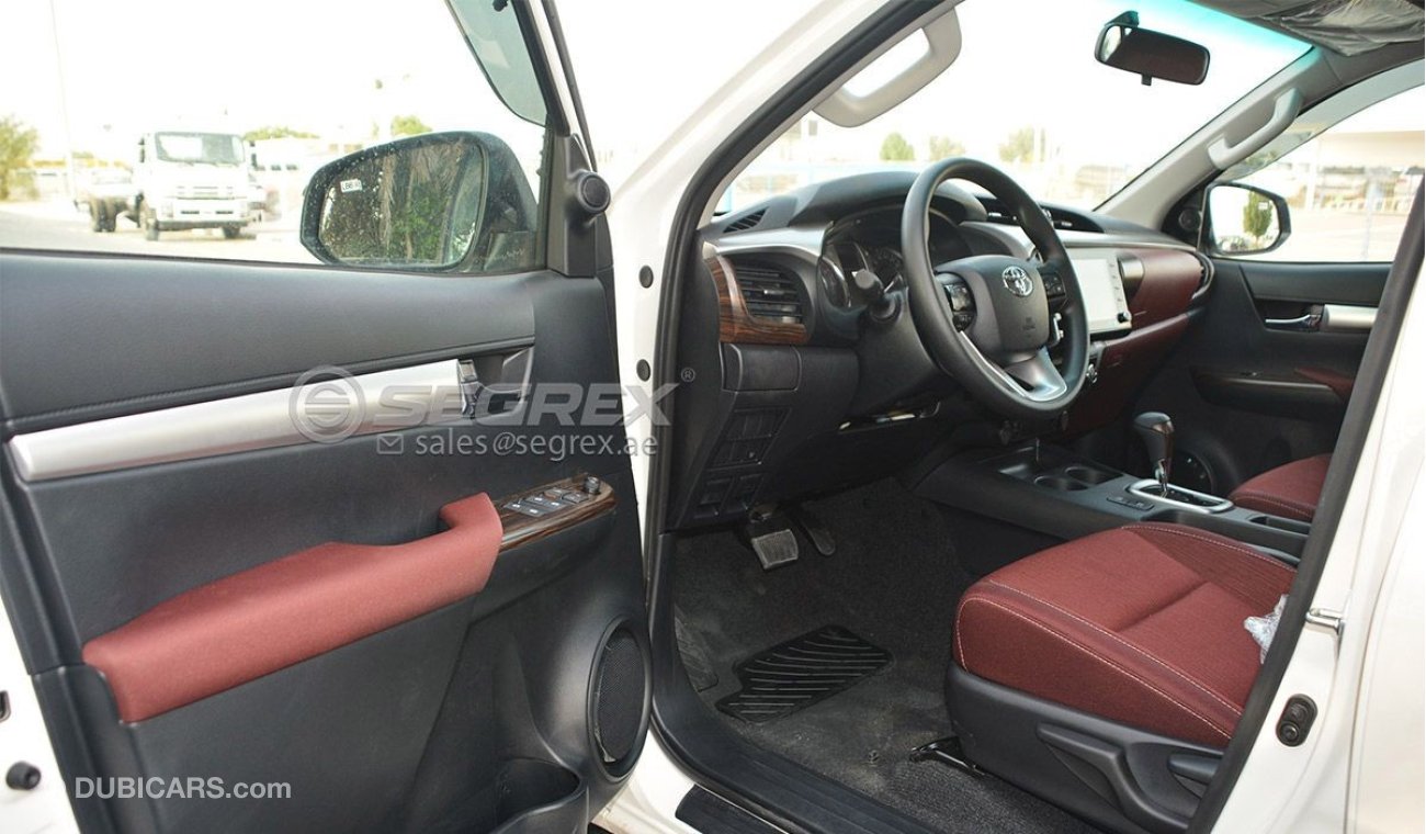 Toyota Hilux DC 2.7L 4x4 HI 6AT Steel wide CAM, Cool Box, B-LINER, S.KEY