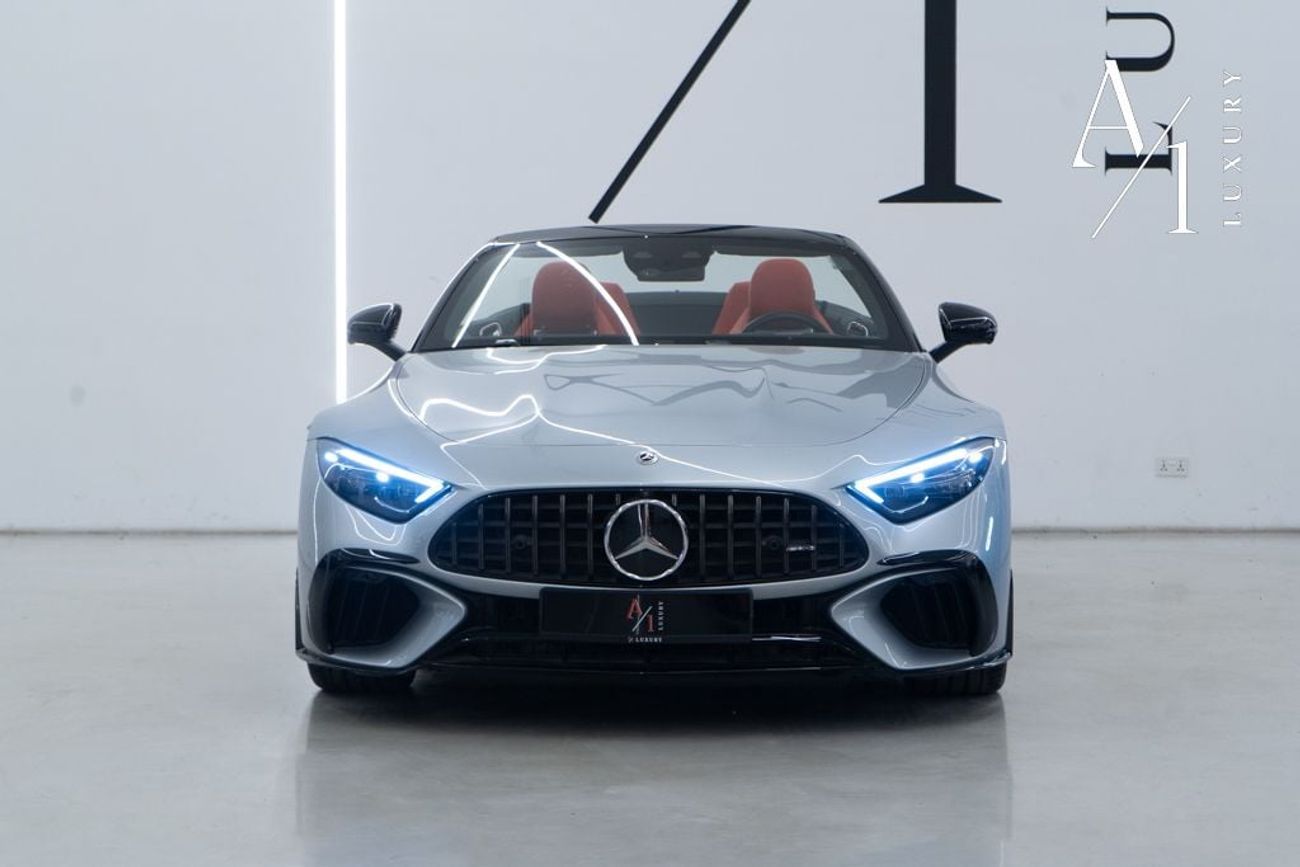 مرسيدس بنز SL 55 AMG Roadster 4Matic+ 2022 Mercedes Benz SL55 AMG 4MATIC+ Roadster, Mercedes Warranty + Service Pack, Ful
