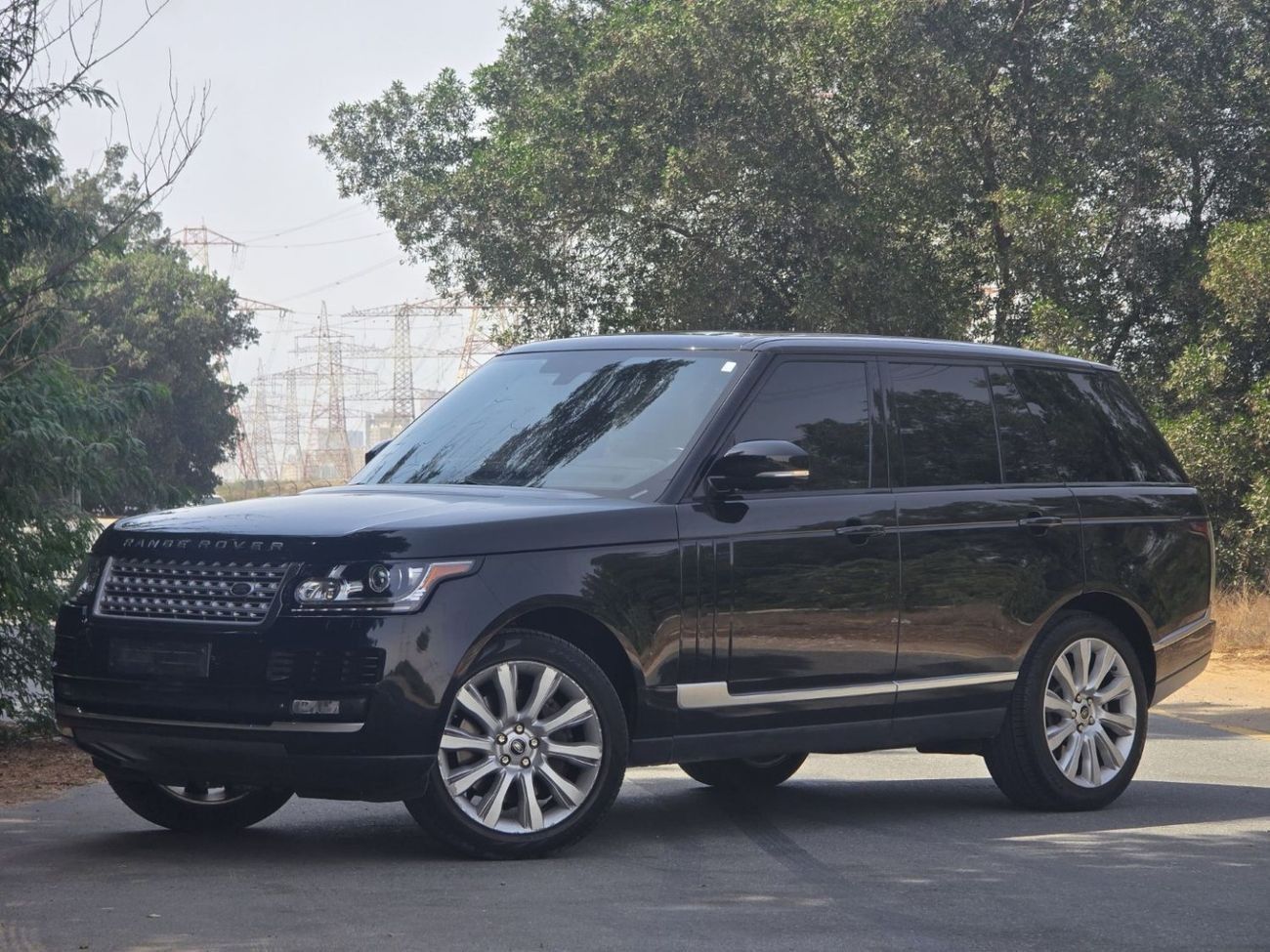 Land Rover Range Rover Supercharged 5.0L RANGE ROVER VOGUE SUPERCHARGED 2014 US GOOD CONDITION INSIDE OUT SIDE // FULL OPIT