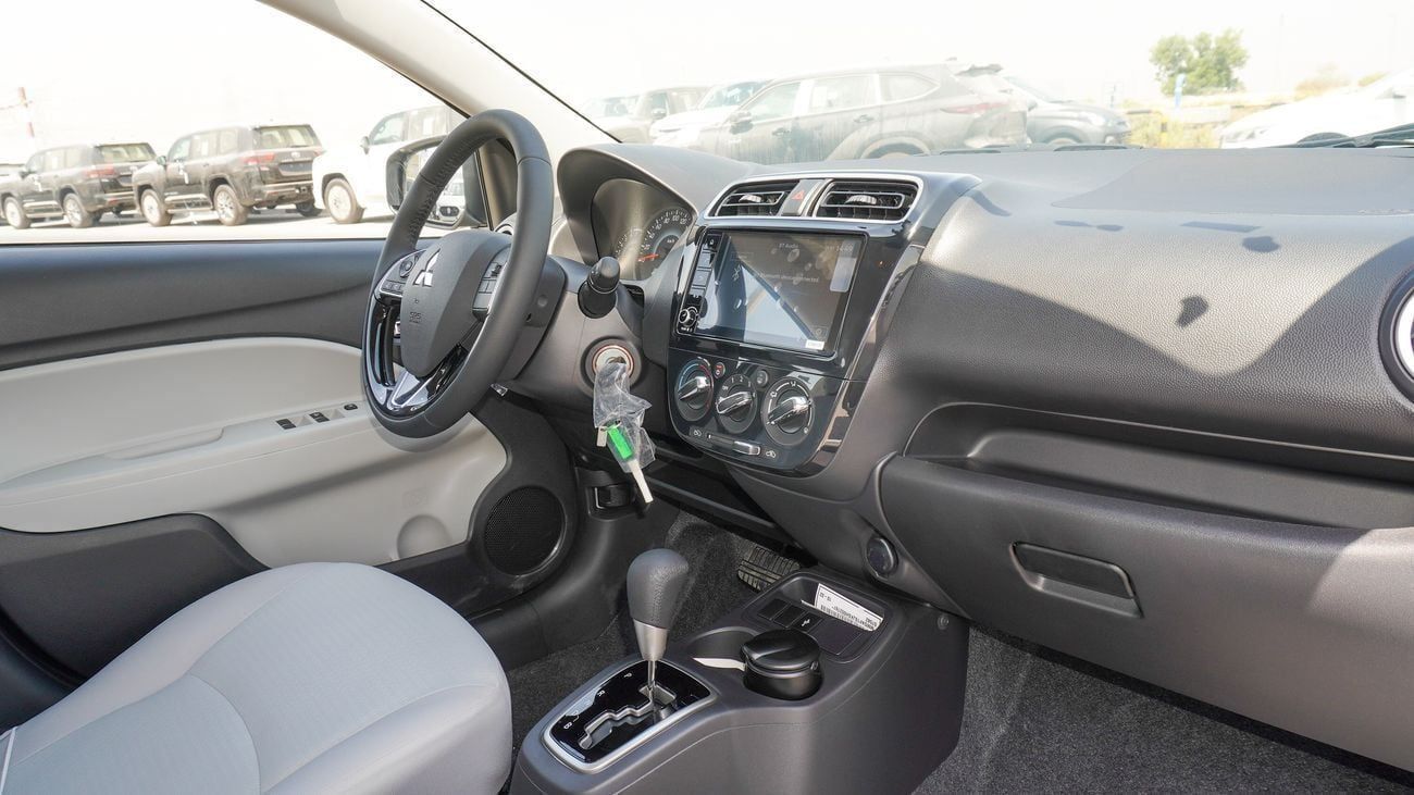 Mitsubishi Attrage Brand New Mitsubishi Attrage 2025 Export 1.2L 2WD Petrol|Silver/Grey|ATTRAGE-HL-25|