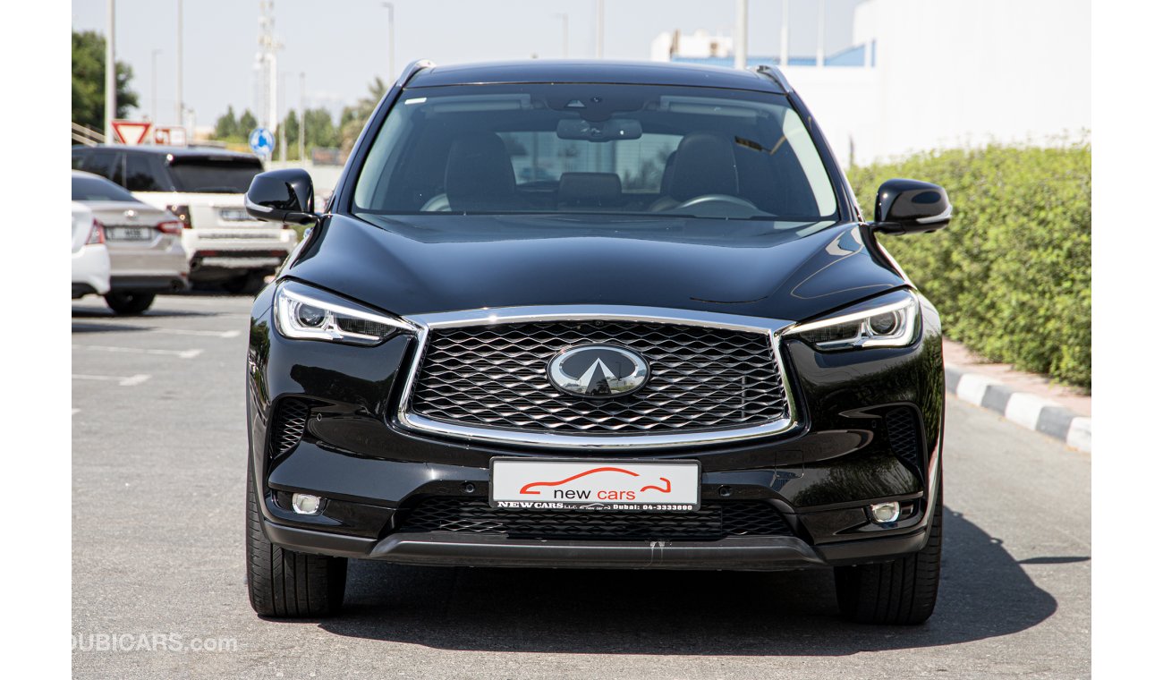 إنفينيتي QX50 GCC - ASSIST AND FACILITY IN DOWN PAYMENT - 2725 AED/MONTHLY - UNDER DEALER WARRANTY