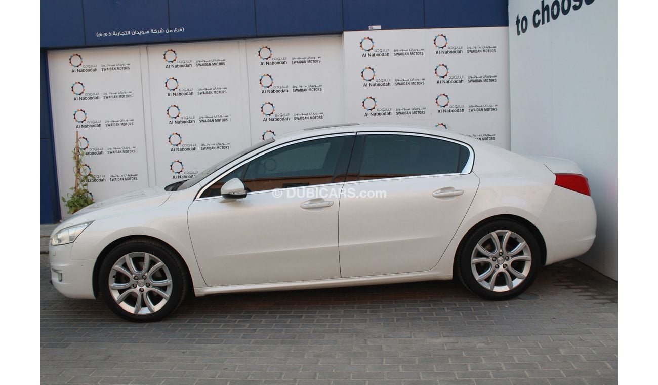 Peugeot 508 1.6L TURBO  2013 MODEL