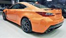 Lexus RC F LEXUS RCF 2015 IN A BEAUTIFUL CONDITION FOR ONLY 115K AED