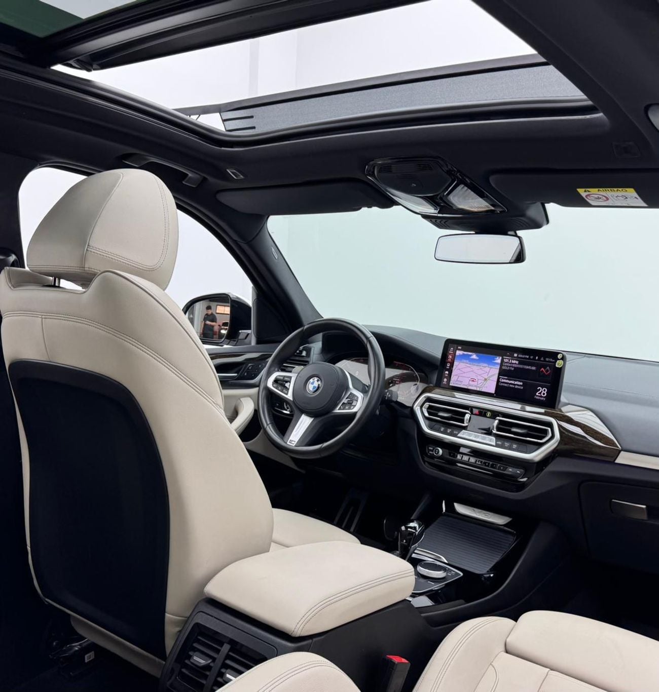 بي أم دبليو X3 xDrive 30i M Sport 2.0L 2023 BMW X3 xDrive30i M-Sport, 2028 BMW Warranty and Service Pack, BMW Servi