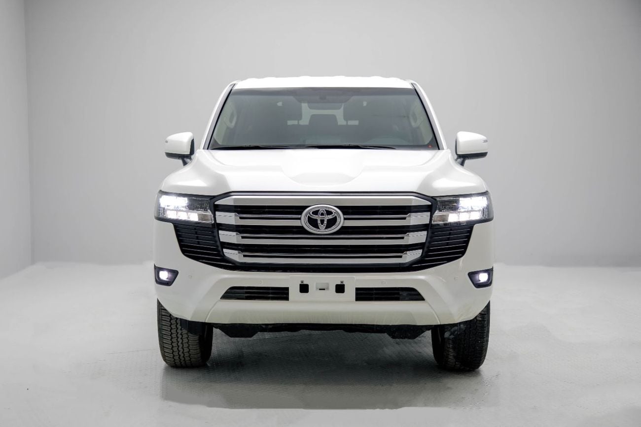 Toyota Land Cruiser LC300 EXR 3.3L - Pearl White Inside Beige | Export Price
