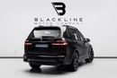 BMW X7 M60i XDRIVE BUY NOW, PAY 2027 | THE BLACKLINE STANDARD | BMW Warranty + Service Contract, GCC, LOW K