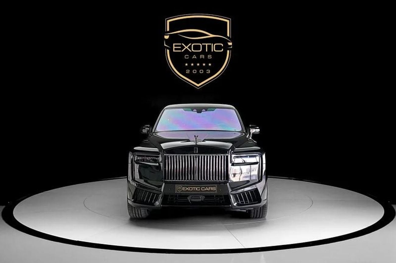 Rolls Royce Cullinan BLACK BADGE Std