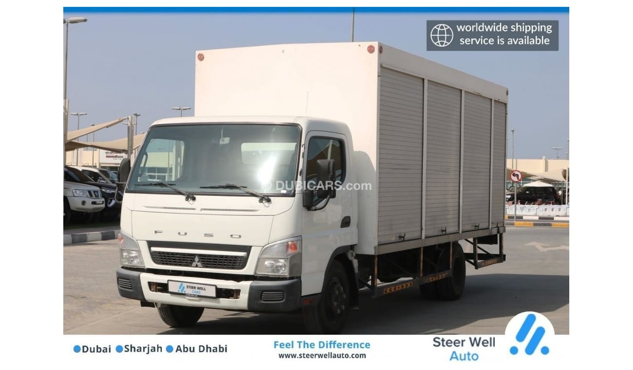 Mitsubishi Fuso Canter 2017 | MITSUBISHI CANTER LONG CHASSIS SHUTTER BOX - WITH GCC SPECS AND EXCELLENT CONDITION